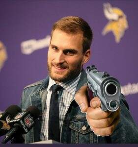 Kirk Cousins gangsta